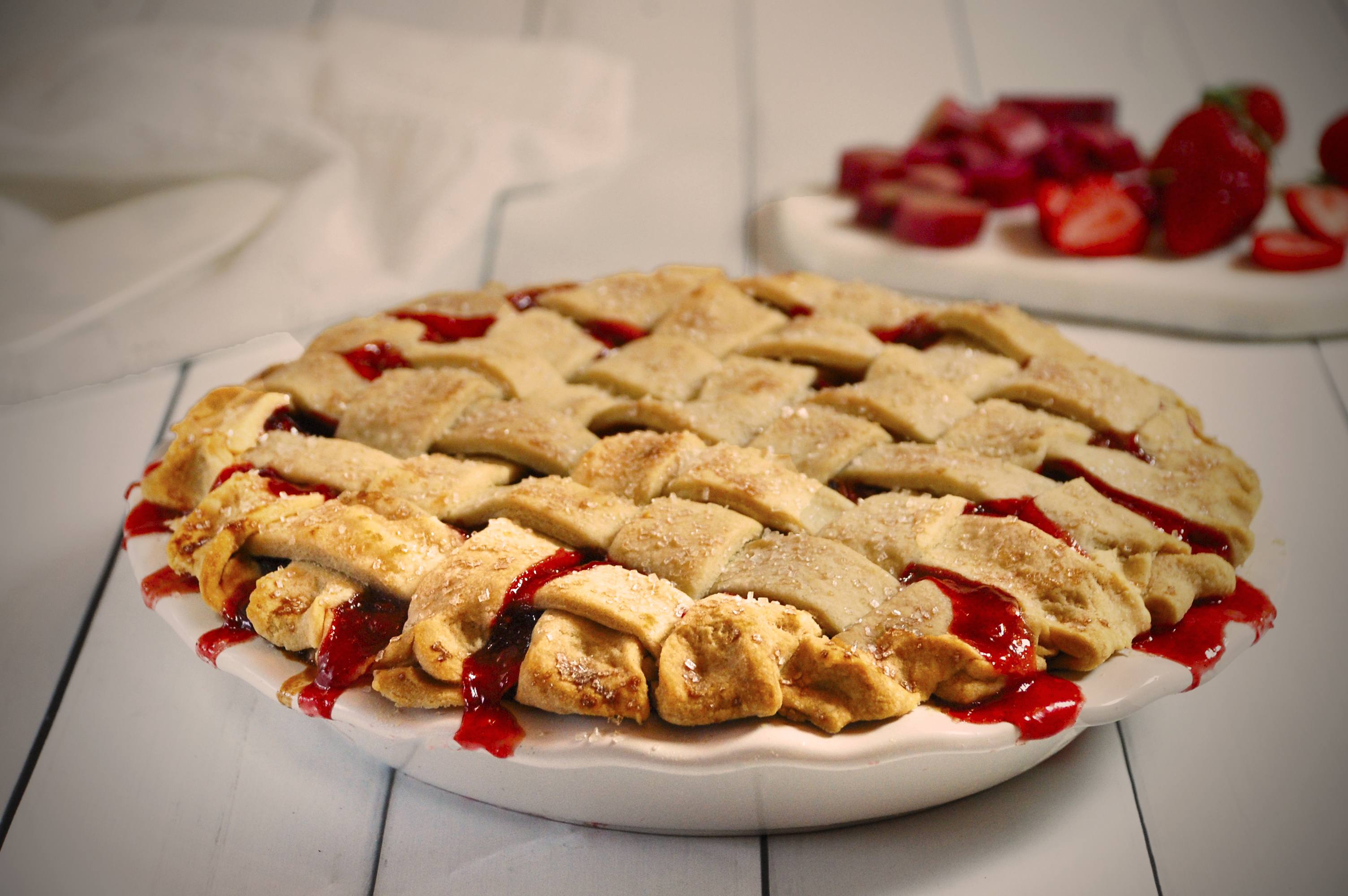 recipe image Strawberry Rhubarb Pie