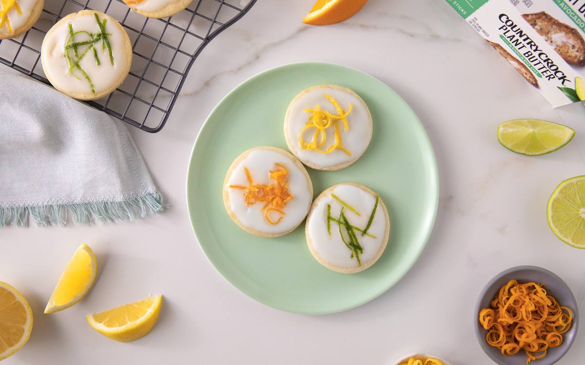 recipe image Zesty Sugar Cookies