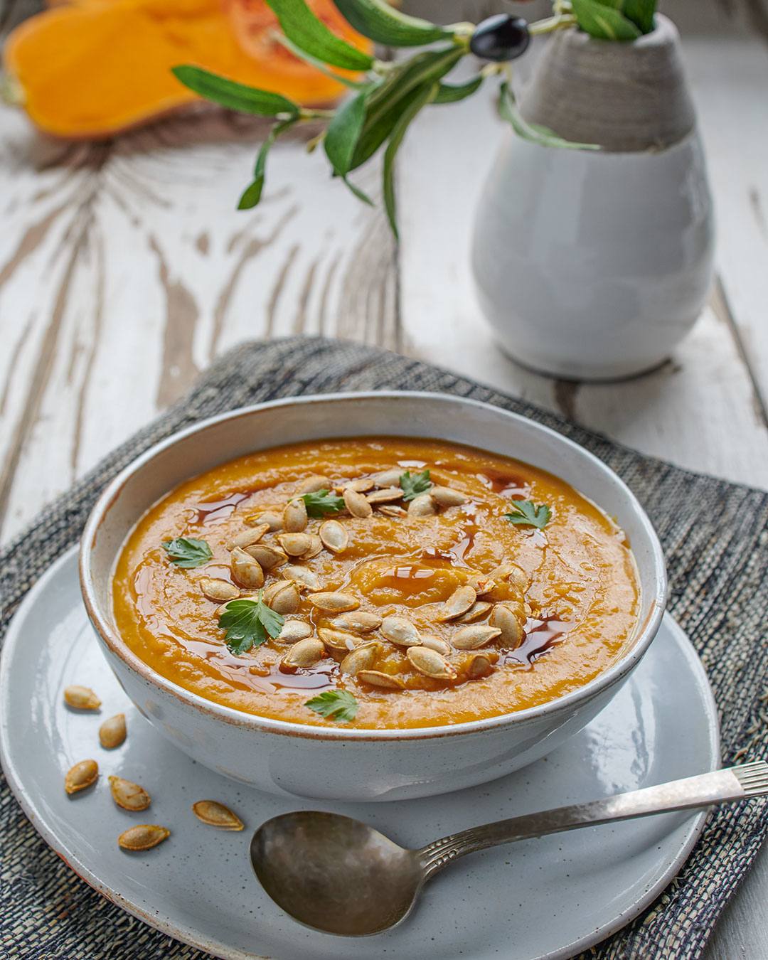 recipe image Butternut Squash and Apple Soup