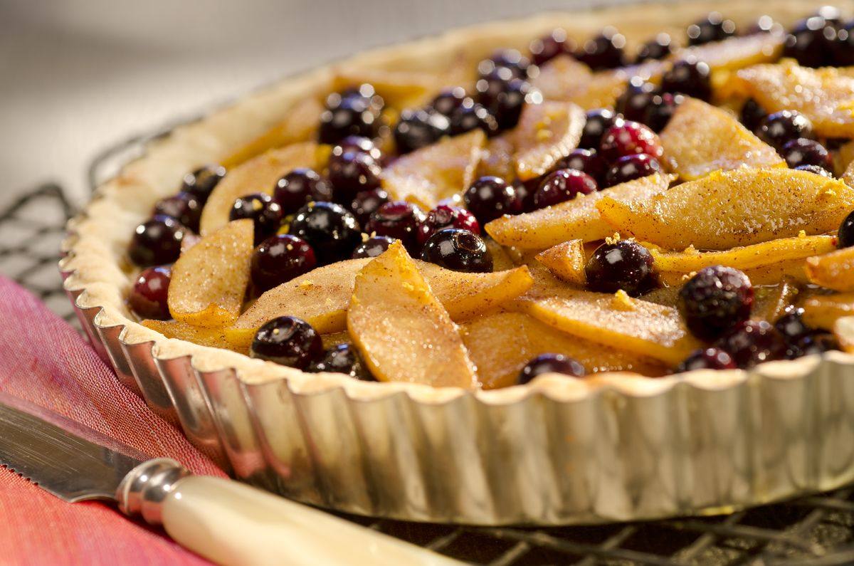recipe image Pear Blueberry Tart