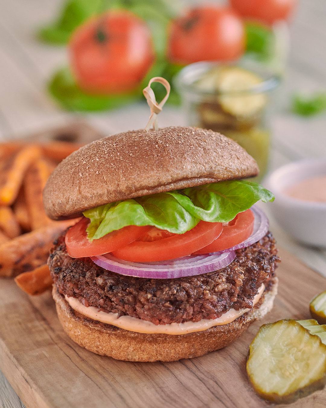 recipe image Homemade Impossible Burger